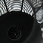 Lámpara sobremesa metal negro Ø29x31,5 cm E27 - LLLS0338