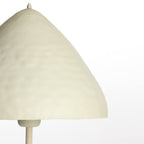 Lámpara sobremesa metal crema mate Ø25 x 50 cm E27 - LLLS0348
