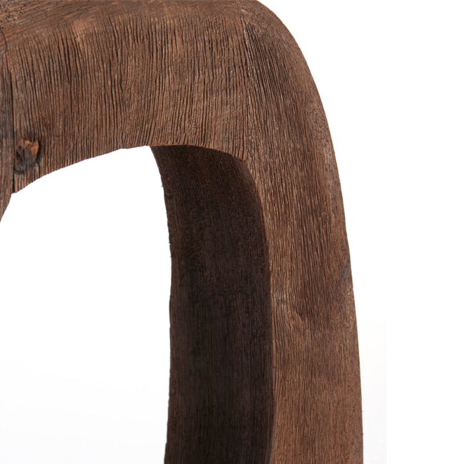 Lámpara de mesa madera marrón chocolate 24x8x30 cm  E27 - LLLS0353