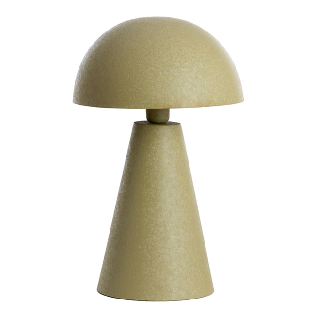 Lámpara de mesa metal verde oliva mate Ø31x49 cm - LLLS0358