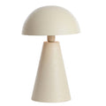 Lámpara de mesa Ø31x49 cm SURRINA gris claro mate - LLLS0359