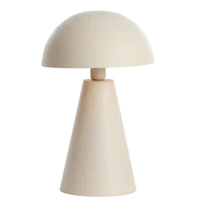 Lámpara de mesa Ø31x49 cm SURRINA gris claro mate - LLLS0359