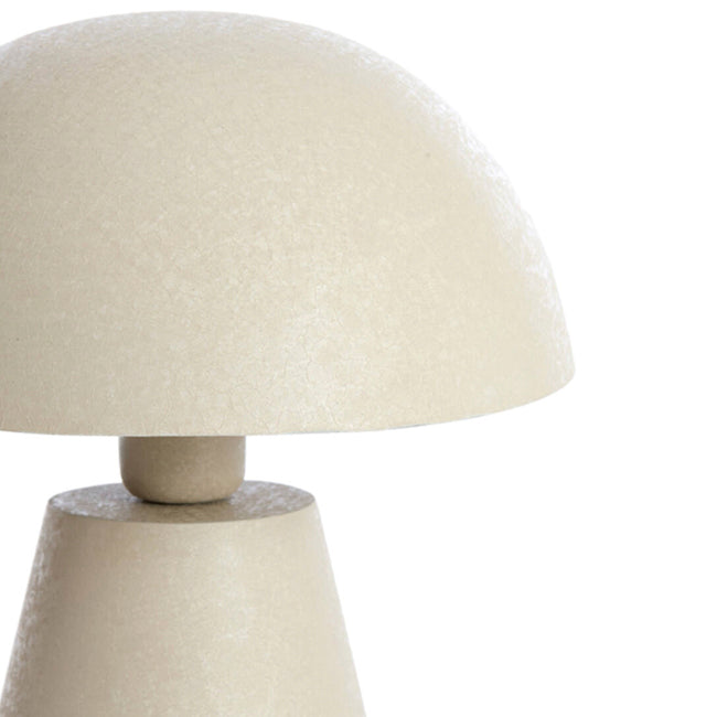 Lámpara de mesa Ø31x49 cm SURRINA gris claro mate - LLLS0359