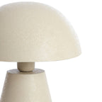 Lámpara de mesa Ø31x49 cm SURRINA gris claro mate - LLLS0359