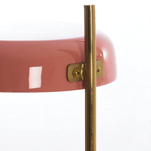 Cargar imagen en el visor de la galería, Lámpara de mesa metal oro naranja brillante Ø22x47 cm  E14 - LLLS0360
