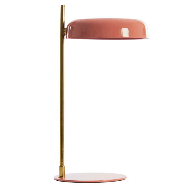 Lámpara de mesa metal oro naranja brillante Ø22x47 cm  E14 - LLLS0360