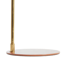 Cargar imagen en el visor de la galería, Lámpara de mesa metal oro naranja brillante Ø22x47 cm  E14 - LLLS0360
