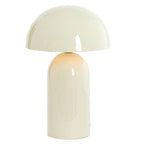 Lámpara de mesa Ø31x48 cm crema brillante - LLLS0366