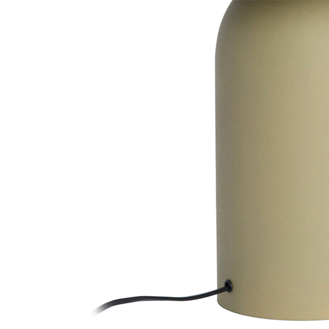 Lámpara de mesa metal verde mate gris  Ø31x48 cm  - LLLS0367