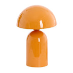 Lámpara de mesa vidrio naranja brillante Ø23x35 cm  E27 - LLLS0369
