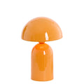 Lámpara de mesa vidrio naranja brillante Ø23x35 cm  E27 - LLLS0369