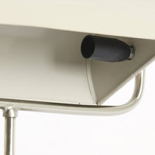 Cargar imagen en el visor de la galería, Lámpara de mesa metal crema níquel satinado 35x15,5x38 cm  2 luces E27 - LLLS0371
