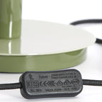 Lámpara de mesa metal verde oliva verde claro Ø30x48 cm  E27 - LLLS0376