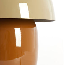 Cargar imagen en el visor de la galería, Lámpara de mesa metal arena marrón Ø30x34 cm E27 - LLLS0379
