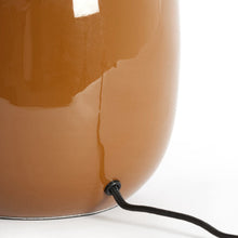Cargar imagen en el visor de la galería, Lámpara de mesa metal arena marrón Ø30x34 cm E27 - LLLS0379
