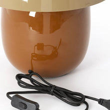 Cargar imagen en el visor de la galería, Lámpara de mesa metal arena marrón Ø30x34 cm E27 - LLLS0379
