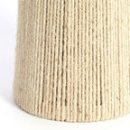 Lámpara de mesa yute crema Ø21,5x54,5 cm E27 - LLLS0381