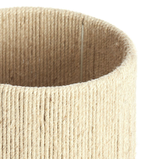 Lámpara de mesa yute crema Ø21,5x54,5 cm E27 - LLLS0381