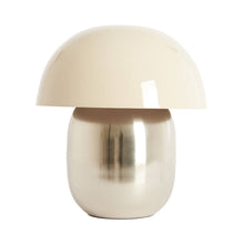 Cargar imagen en el visor de la galería, Lámpara de mesa metal arena satinado+níquel Ø30x34 cm E27 - LLLS0382
