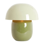 Lámpara de mesa metal verde oliva verde claro Ø30x34 cm E27 - LLLS0385
