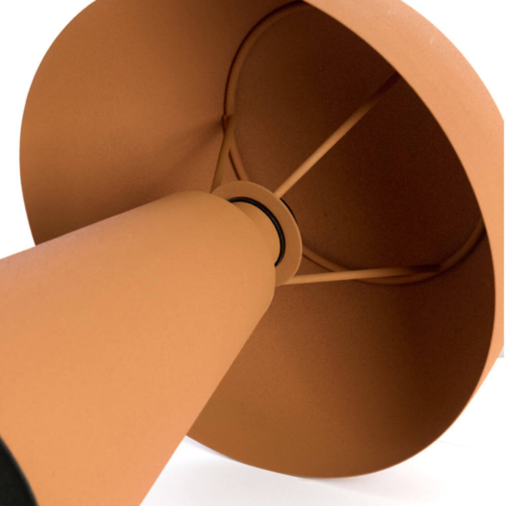 Lámpara de mesa metal naranja mate Ø26x41 cm  E27 - LLLS0388