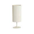 Lámpara de mesa Ø16x42 cm crema - LLLS0389