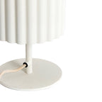 Lámpara de mesa Ø16x42 cm crema - LLLS0389