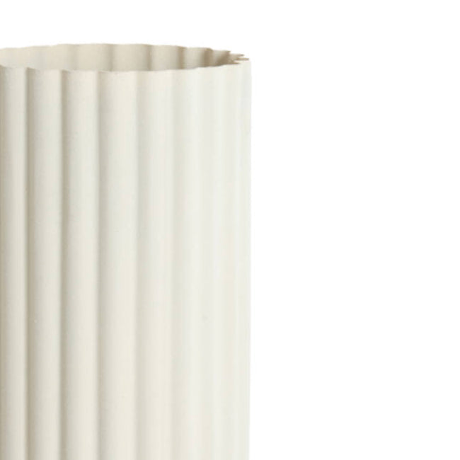 Lámpara de mesa Ø16x42 cm crema - LLLS0389
