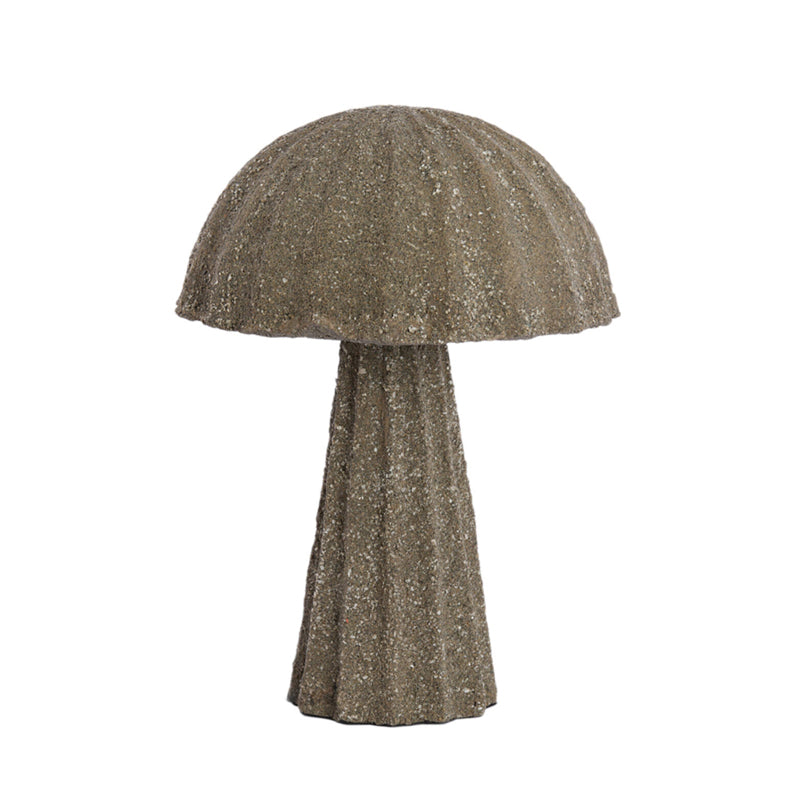 Lámpara de mesa papel mache marrón oscuro Ø28,5x60 cm E27 -  LLLS0392