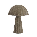 Lámpara de mesa papel mache marrón oscuro Ø28,5x60 cm E27 -  LLLS0392