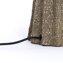 Cargar imagen en el visor de la galería, Lámpara de mesa papel mache marrón oscuro Ø28,5x60 cm E27 -  LLLS0392
