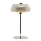 Lámpara de mesa metal níquel brillante  Ø26x47 cm  E27 - LLLS0393