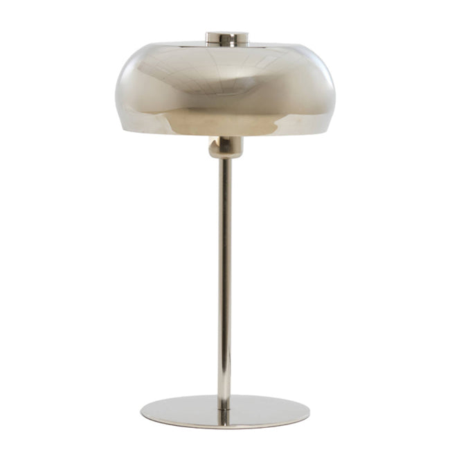 Lámpara de mesa metal níquel brillante  Ø26x47 cm  E27 - LLLS0393