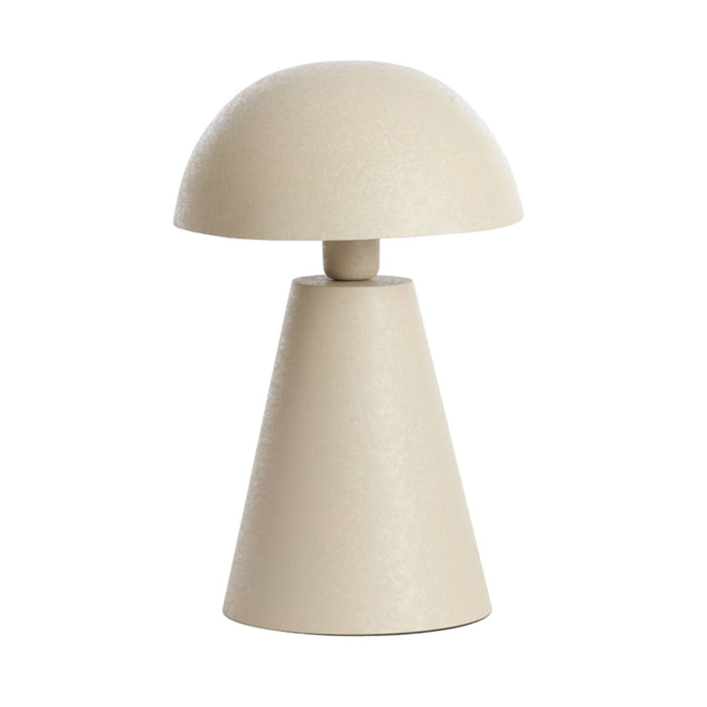 Lámpara de mesa Ø26x41 cm gris claro mate E27 - LLLS0394