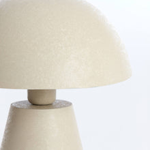 Cargar imagen en el visor de la galería, Lámpara de mesa Ø26x41 cm gris claro mate E27 - LLLS0394
