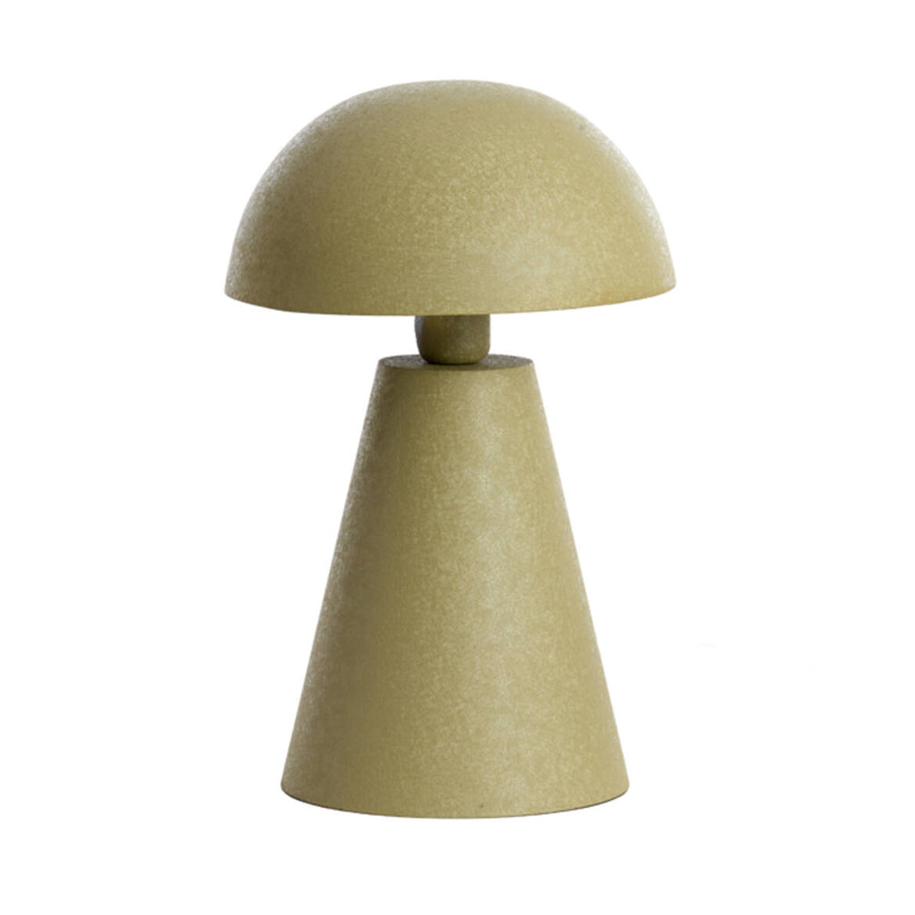 Lámpara de mesa Ø26x41 cm verde oliva mate - LLLS0395