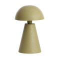 Lámpara de mesa Ø26x41 cm verde oliva mate - LLLS0395