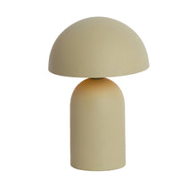 Cargar imagen en el visor de la galería, Lámpara de mesa metal verde mate gris Ø23x35 cm E27 - LLLS0396
