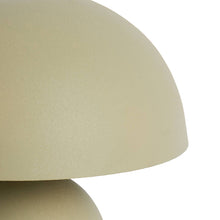 Cargar imagen en el visor de la galería, Lámpara de mesa metal verde mate gris Ø23x35 cm E27 - LLLS0396
