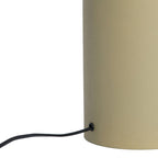 Lámpara de mesa metal verde mate gris Ø23x35 cm E27 - LLLS0396