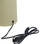 Lámpara de mesa metal verde mate gris Ø23x35 cm E27 - LLLS0396