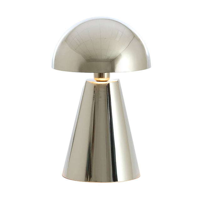 Lámpara de mesa Ø26x41 cm níquel brillante E27 - LLLS0397