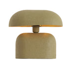 Lámpara de mesa verde oliva mate 34x21x30 cm  E27 - LLLS0402