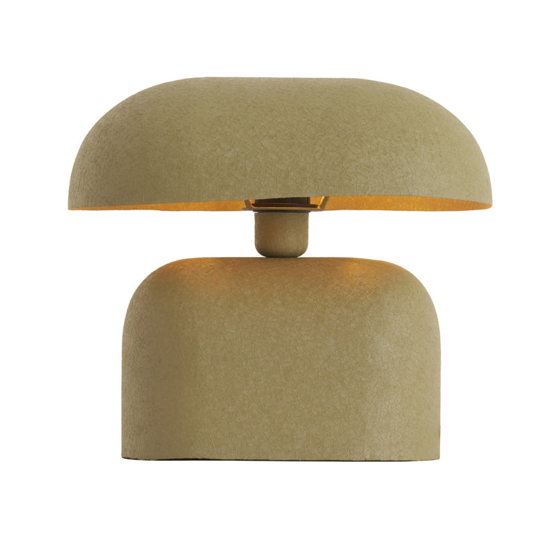 Lámpara de mesa verde oliva mate 34x21x30 cm  E27 - LLLS0402