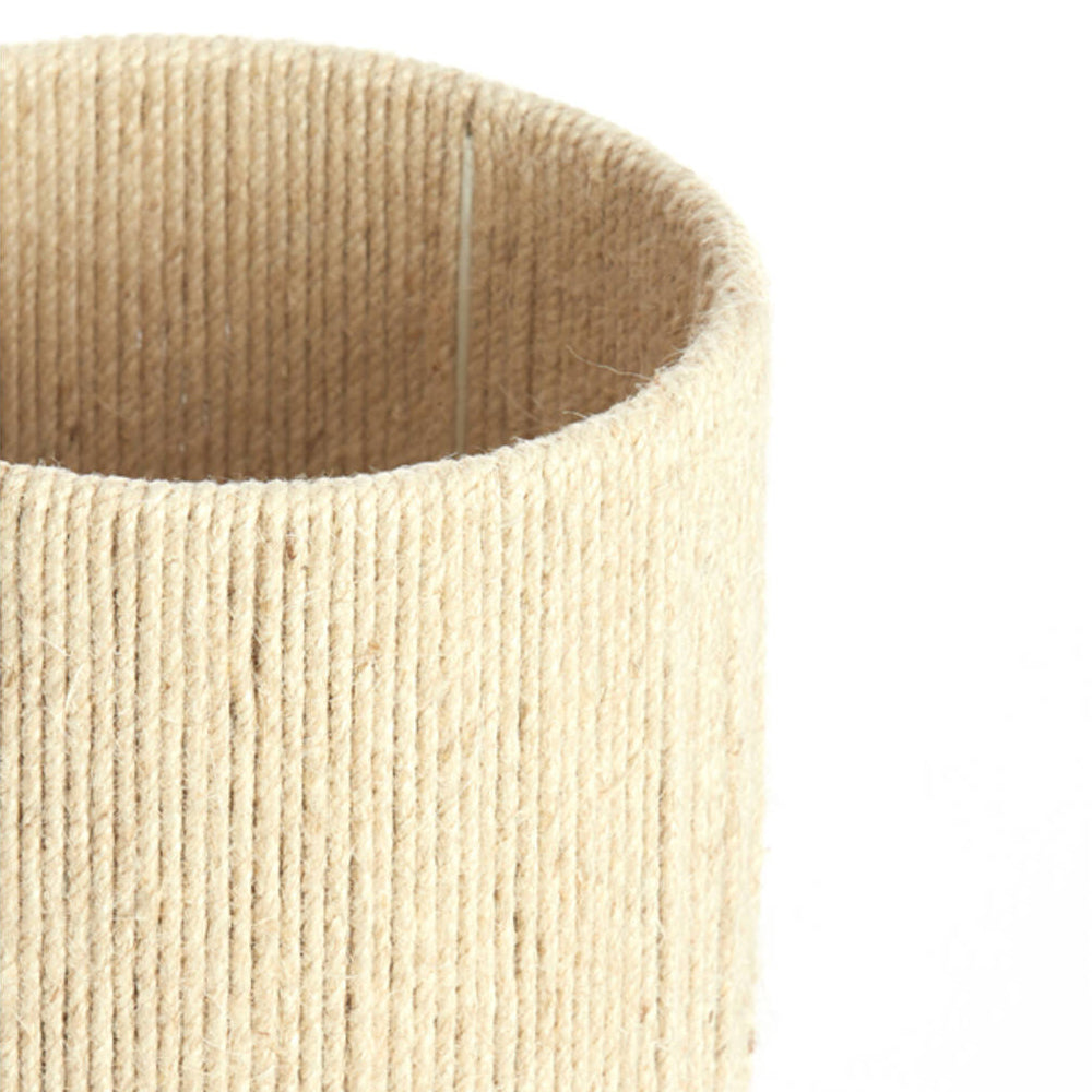 Lámpara de mesa yute crema Ø31,5x51 cm E27 - LLLS0404