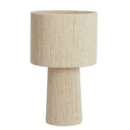 Lámpara de mesa yute crema Ø31,5x51 cm E27 - LLLS0404