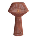 Lámpara de mesa yute rojo  Ø36x57 E27 - LLLS0408