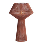 Lámpara de mesa yute rojo  Ø36x57 E27 - LLLS0408
