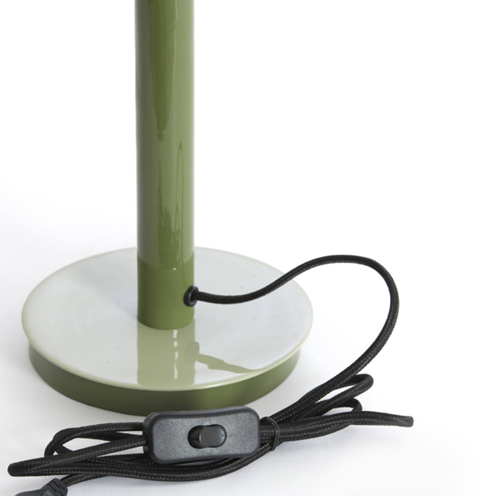 Lámpara de mesa metal verde oliva verde claro Ø25x37 cm  E27 - LLLS0411