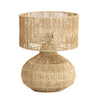 Lámpara sobremesa yute natural Ø30x40 cm E27- LLLS0412